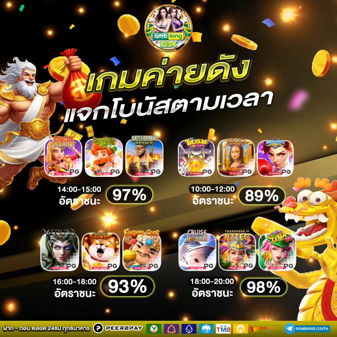 เว็บสล็อต ฝากผ่านวอเลท - แบนเนอร์โปรโมชั่น