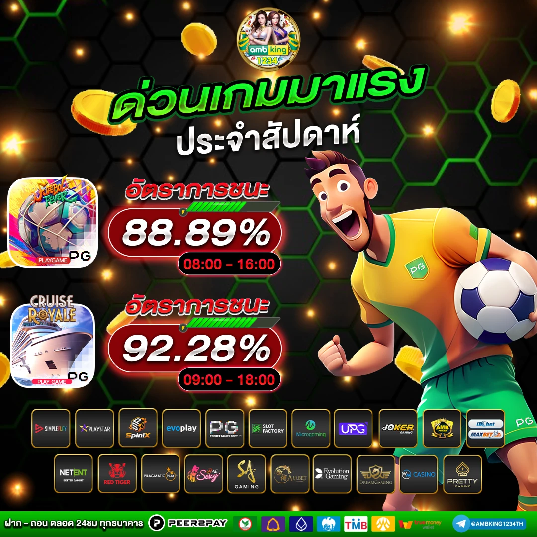 เว็บตรง123ทั้งหมด - แบนเนอร์โปรโมชั่น