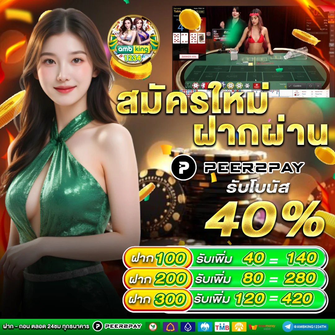 สล็อตค่ายดัง - แบนเนอร์โปรโมชั่น