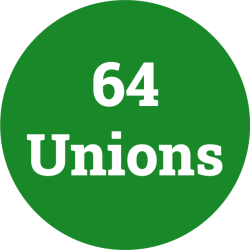 64 unions